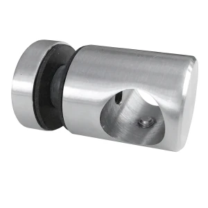Priechodný a bodový držiak fi 16mm fi 25/30/M6x15 sklo 6-11,52mm AISI304 satén