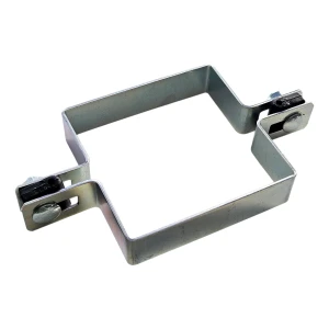 Obojka medzipriehradová k plotovým panelom 100x100 mm pozinkovaná