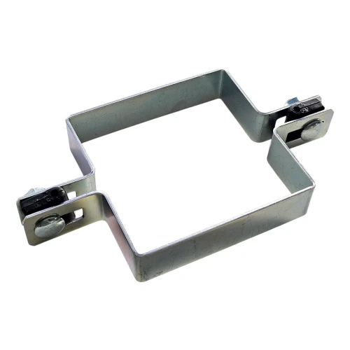 Obojka medzipriehradová k plotovým panelom 100x100 mm pozinkovaná 000-777 (1)