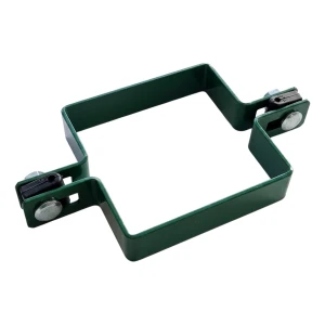 Príchytka medzistĺpová pre plotové panely 100x100 mm zelená