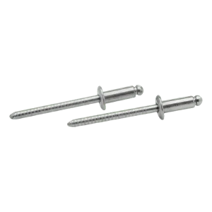 Nit strhávací drážkovaný 4x12 mm DIN 7337 – nerezová oceľ A2 (AISI 304)