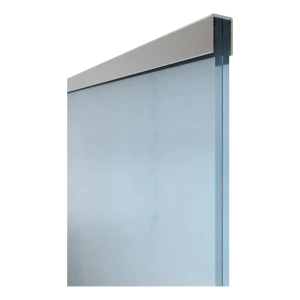 Kozza hliníkový úchyt obdĺžnikový 30,1 × 25 mm na sklo 16–21,52 mm – 5 m, matná anodizácia