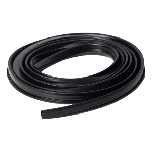 Kozza – tesnenie EPDM pre hliníkový úchyt na sklo 16–17,52 mm, rolka 50 m, čierne