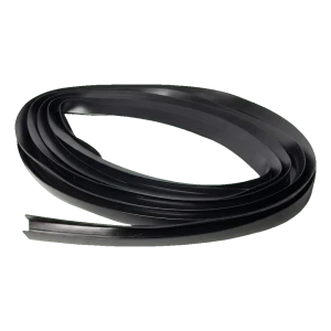 Kozza – EPDM tesnenie pre hliníkový úchyt na sklo 20–21,52 mm, rolka 50 m, čierna