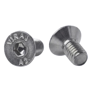 Skrutka s kužeľovou hlavou M6x12 mm A2 DIN 7991 – šesťhranná jamka, nehrdzavejúca oceľ