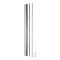 Kozza KB5000 – kompletný francúzsky balkón hliníkový H1100 mm, plochý systém, matná anoda 000-850 (3)