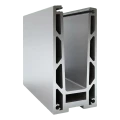 Kozza KF 1000 – hliníkový profil U pre celosklenené zábradlia 5000 mm s odvodnením 000-878 (1)