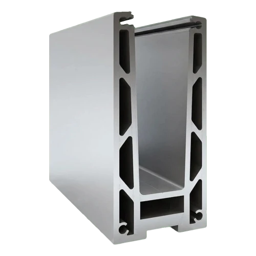 Kozza KF 1000 – hliníkový profil U pre celosklenené zábradlia 5000 mm s odvodnením 000-878 (1)