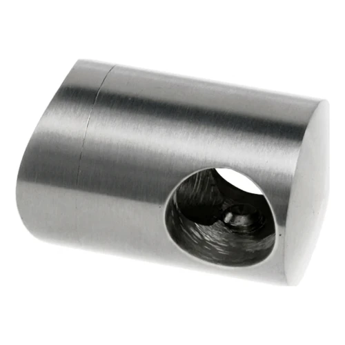 PSG priechodný držiak pre tyč fi 12 mm – upevnenie na rúru 42,4 mm, AISI 304 lesk 000-901 (1)