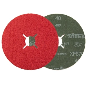 PFERD – keramický vláknový kotúč XF870 125 mm P40 - balenie 50 ks