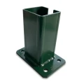 Základňa pre oplotový stĺp 80x80 mm 8 mm zelená 000-787 (1)