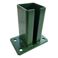 Základňa pre oplotový stĺp 80x80 mm 8 mm zelená 000-787 (4)