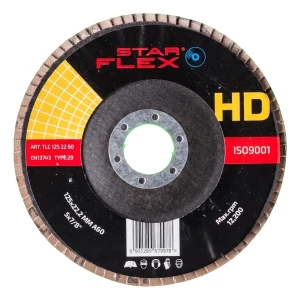 Starflex HD – keramický lamelový kotúč T29 125 mm zrnitosť 60