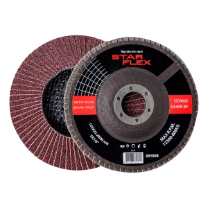 Star Flex lamelový kotúč na oceľ T29 125 mm zrnitosť 40