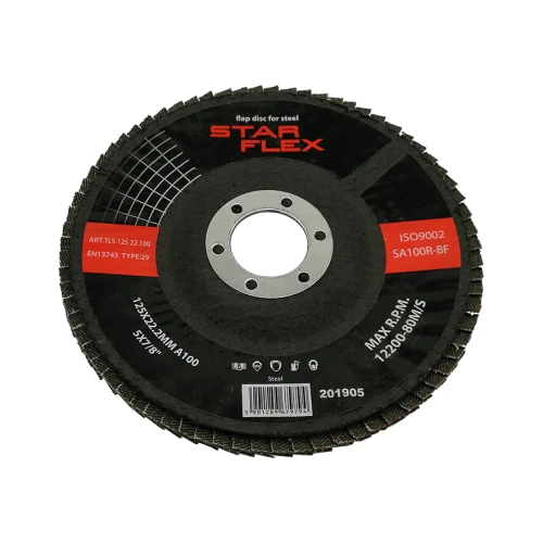 Starflex lamelový kotúč T29 125 mm na oceľ – zrnitosť 100 000-969 (1)