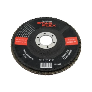 StarFlex lamelový kotúč na oceľ T29 125 mm – zrnitosť 120