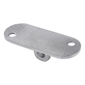 Postal – kĺbová montážna platnička na plochú tyč 64×24 mm AISI 304 satín