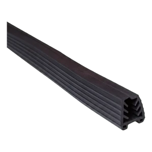 Gumové tesnenie pre nasadzovací úchyt na sklo 11,5–13,5 mm, 24x24 mm / 5 m