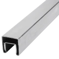 PSG Madlo nasadzovacie na sklo 40x40 mm AISI 304 satén – 2500 mm 001-082 (1)