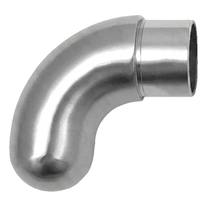 PINOX zakončenie madla zábradlia – koleno zatvorené okrúhle 42,4 mm satyna