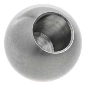 Guľa na zábradlie vklejaná fi 20 mm s otvorom fi 12 mm – nerezová oceľ AISI 304