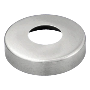 Zakrývacia rozeta na nerezovú balustrádu fi 90 mm na rúru 42,4 mm – oceľ AISI 304 lesk