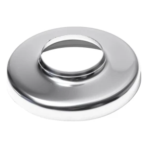 Krycia rozeta s golierom na rúru fi 40 mm – nerezová oceľ AISI 304 lesk