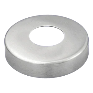 Zakrývacia rozeta pre rúru Ø42,4 mm – nerezová oceľ AISI 304 lesk