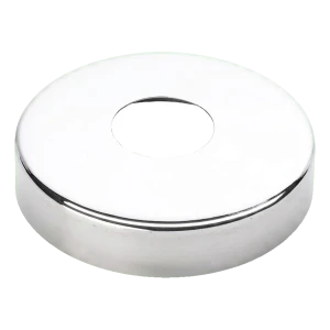 Zakrývacia rozeta okrúhla pre rúru Ø42,4 mm – nerezová oceľ AISI 304, lesk