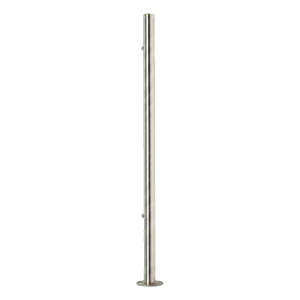 PINOX – koncový zábradlový stĺpik fi 42,4 mm nerezová oceľ AISI 304 matný