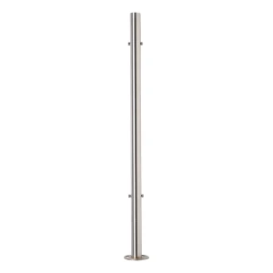 PINOX stredný zábradlový stĺpik fi 42,4 mm × 981 mm – nerezová oceľ AISI 304, satén