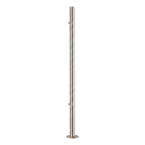 PINOX – rohový zábradlový stĺpik fi 42,4 mm h981 mm nerezová oceľ AISI 304 satén