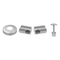 PSG rohový zábradlový stĺpik z nerezovej ocele AISI 304 ø42,4 mm H1060 mm s držiakmi na rúrky ø12 mm 001-206 (3)