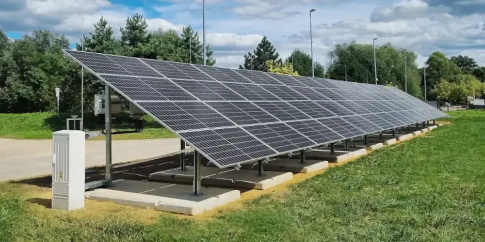 Pozemná Štruktúra - Fotovoltaická farma